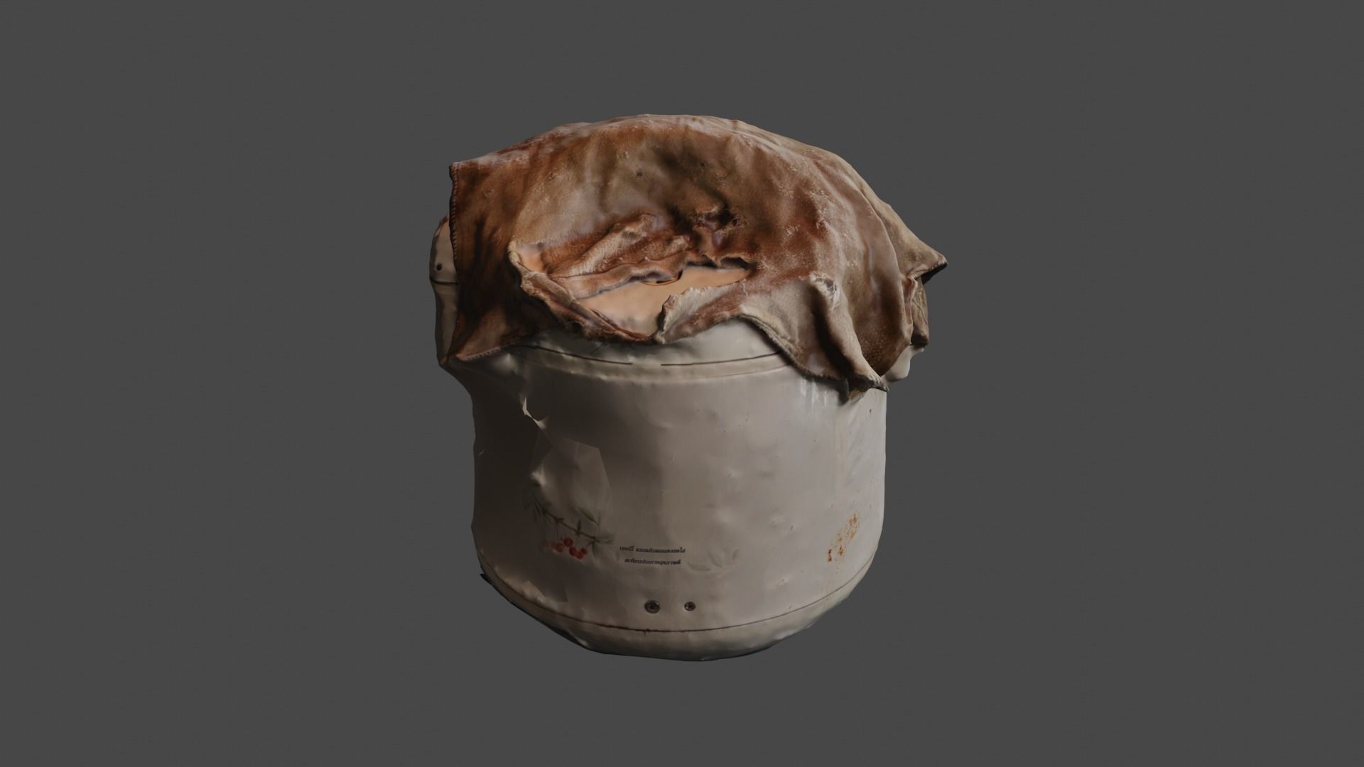 Rice cooker 3D print model_32