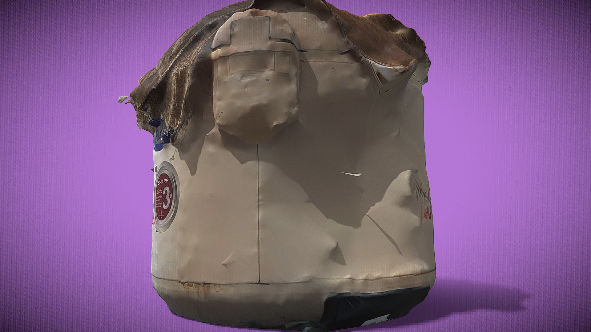 Rice cooker 3D print model_4