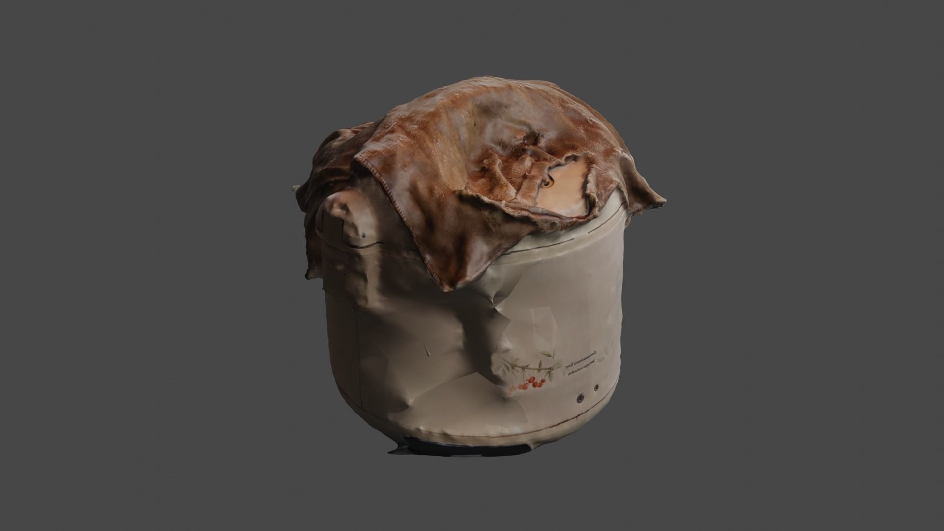 Rice cooker 3D print model_36