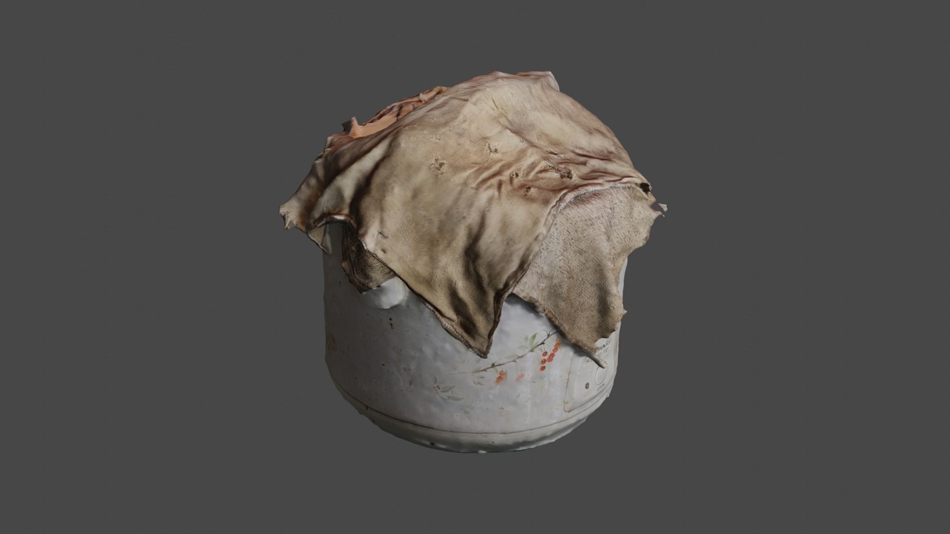 Rice cooker 3D print model_22