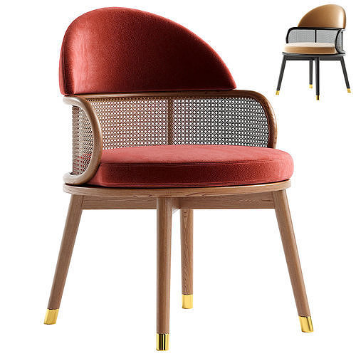 Ruma Dining Chair 3D model