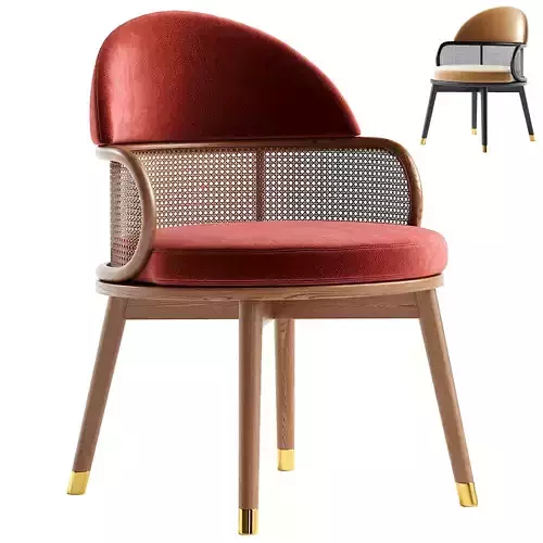 Ruma Dining Chair 3D model