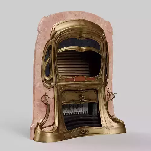 Art NOUVEAU firepalce