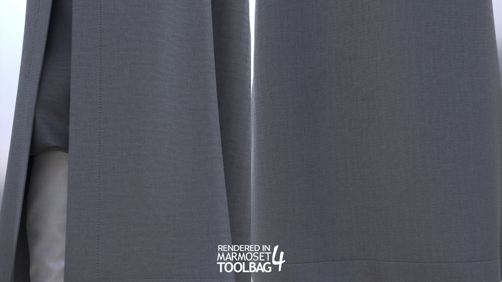 Man in Martial Suit 4 - Modular - Rigged Low-poly 3D model_12