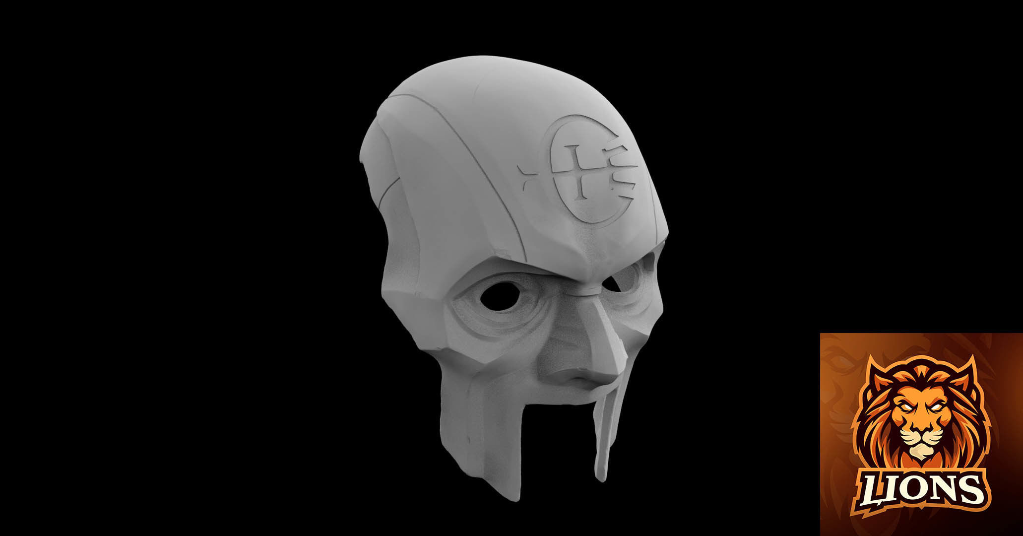 Dishonored Mask ready to 3d print 3D model_1