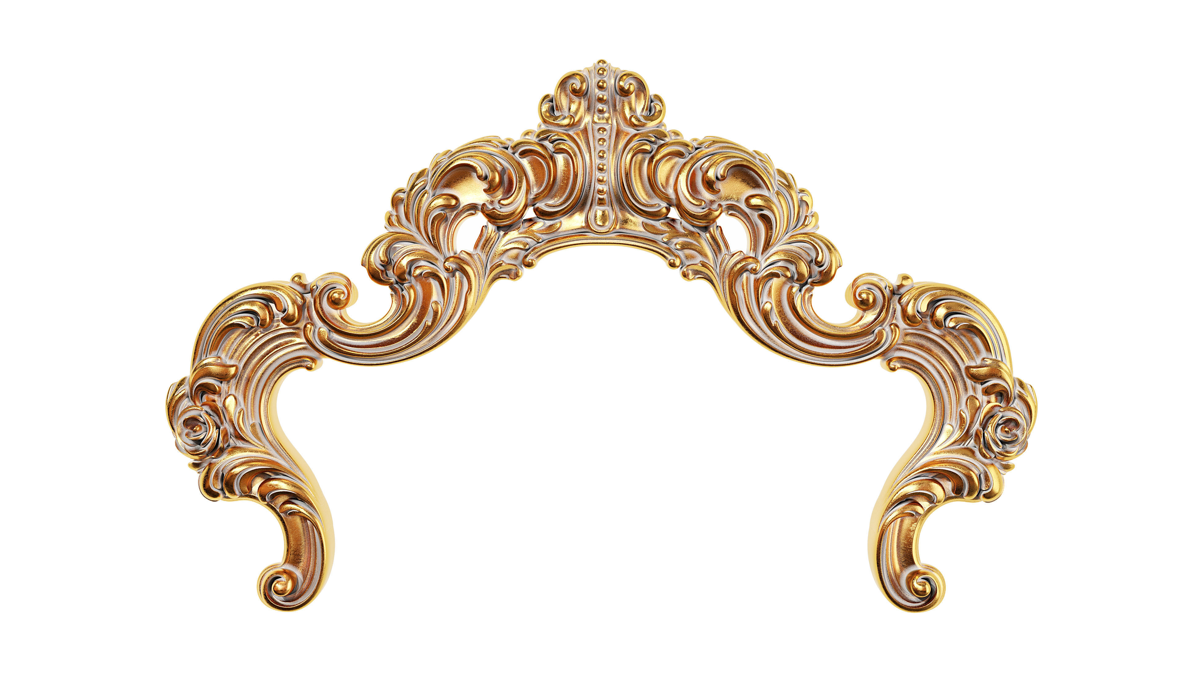 Classic carved 231 3D model_1