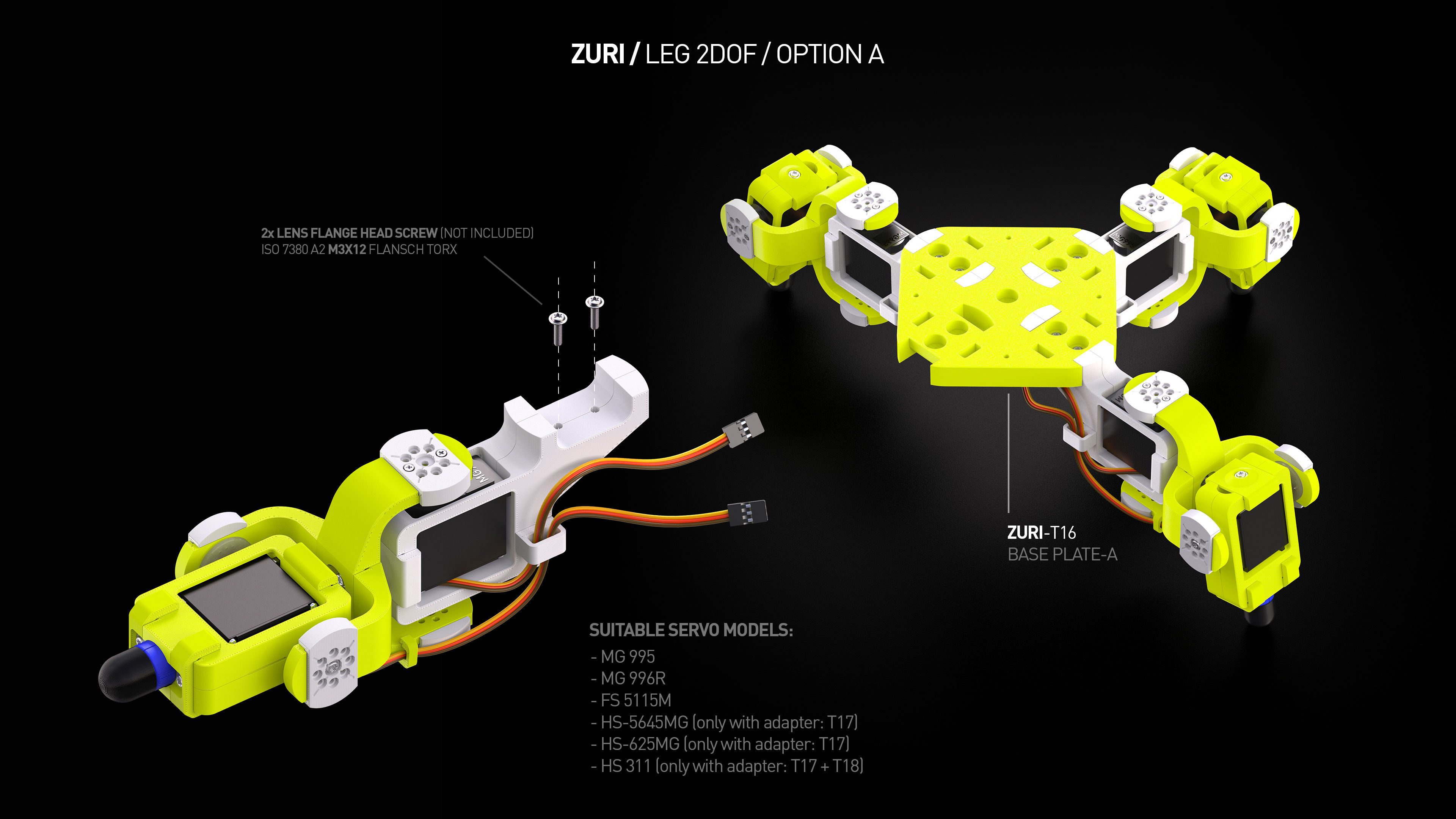 ZURI 03 - ROBOTER PLATFORM - 3D print model_19