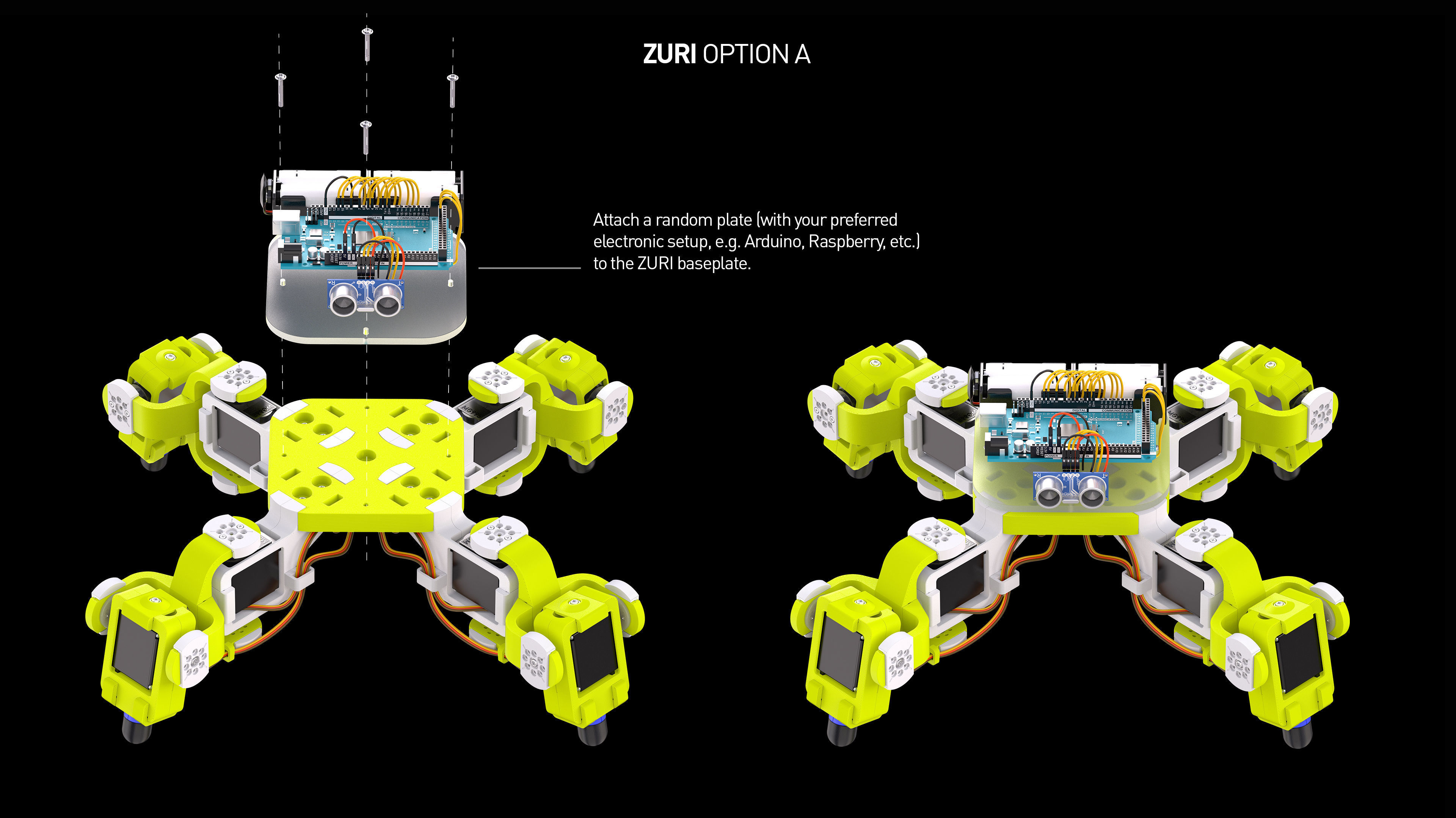 ZURI 03 - ROBOTER PLATFORM - 3D print model_21