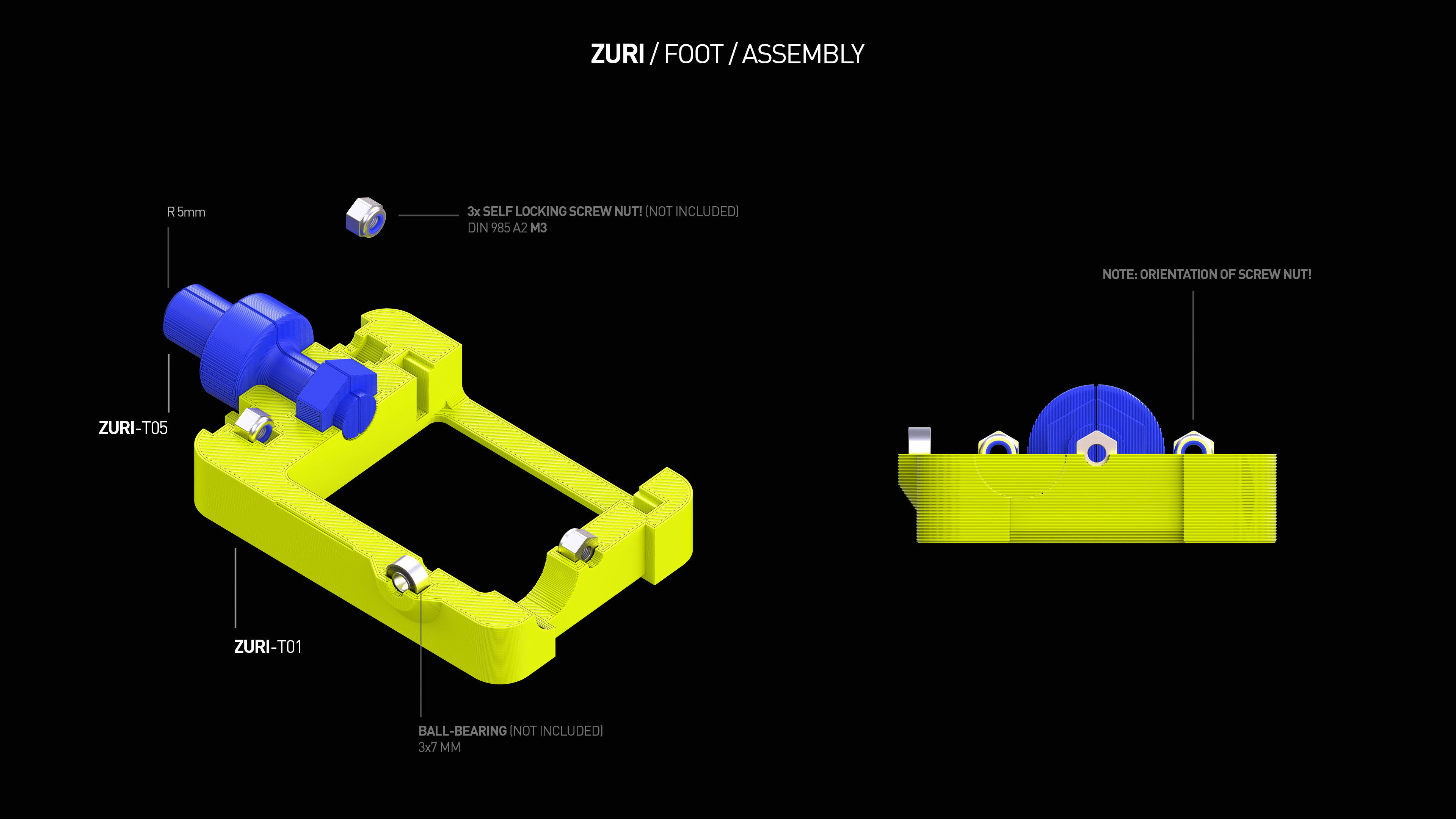 ZURI 03 - ROBOTER PLATFORM - 3D print model_12