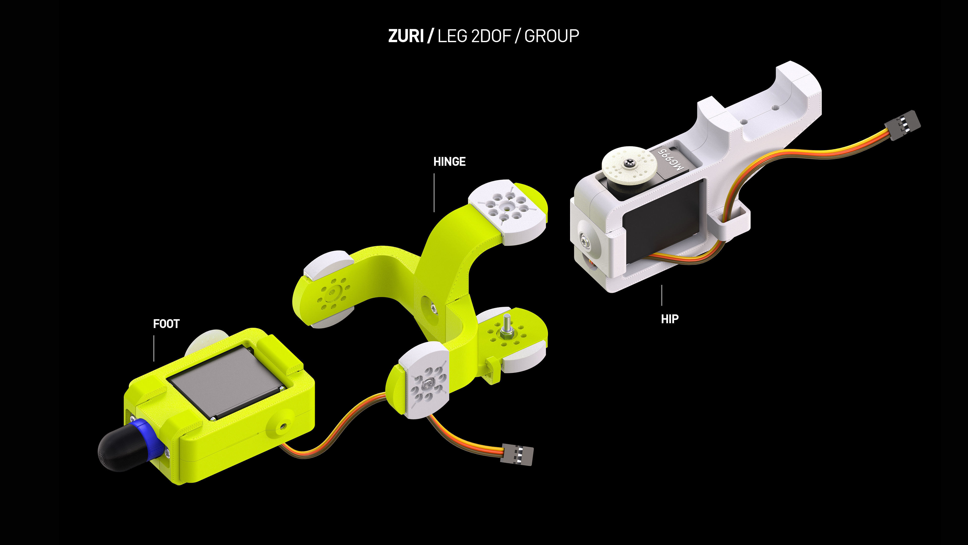 ZURI 03 - ROBOTER PLATFORM - 3D print model_15