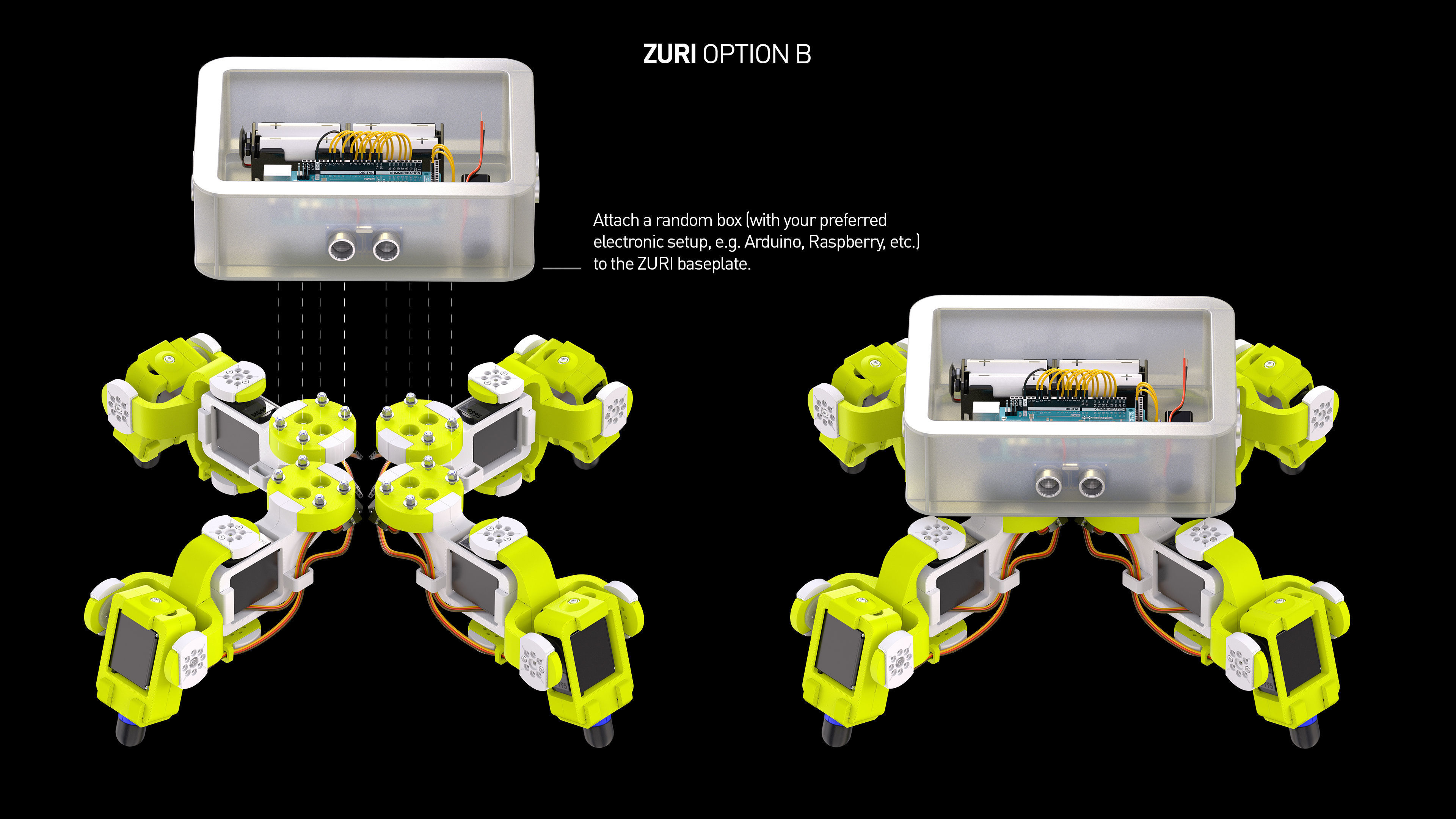 ZURI 03 - ROBOTER PLATFORM - 3D print model_23