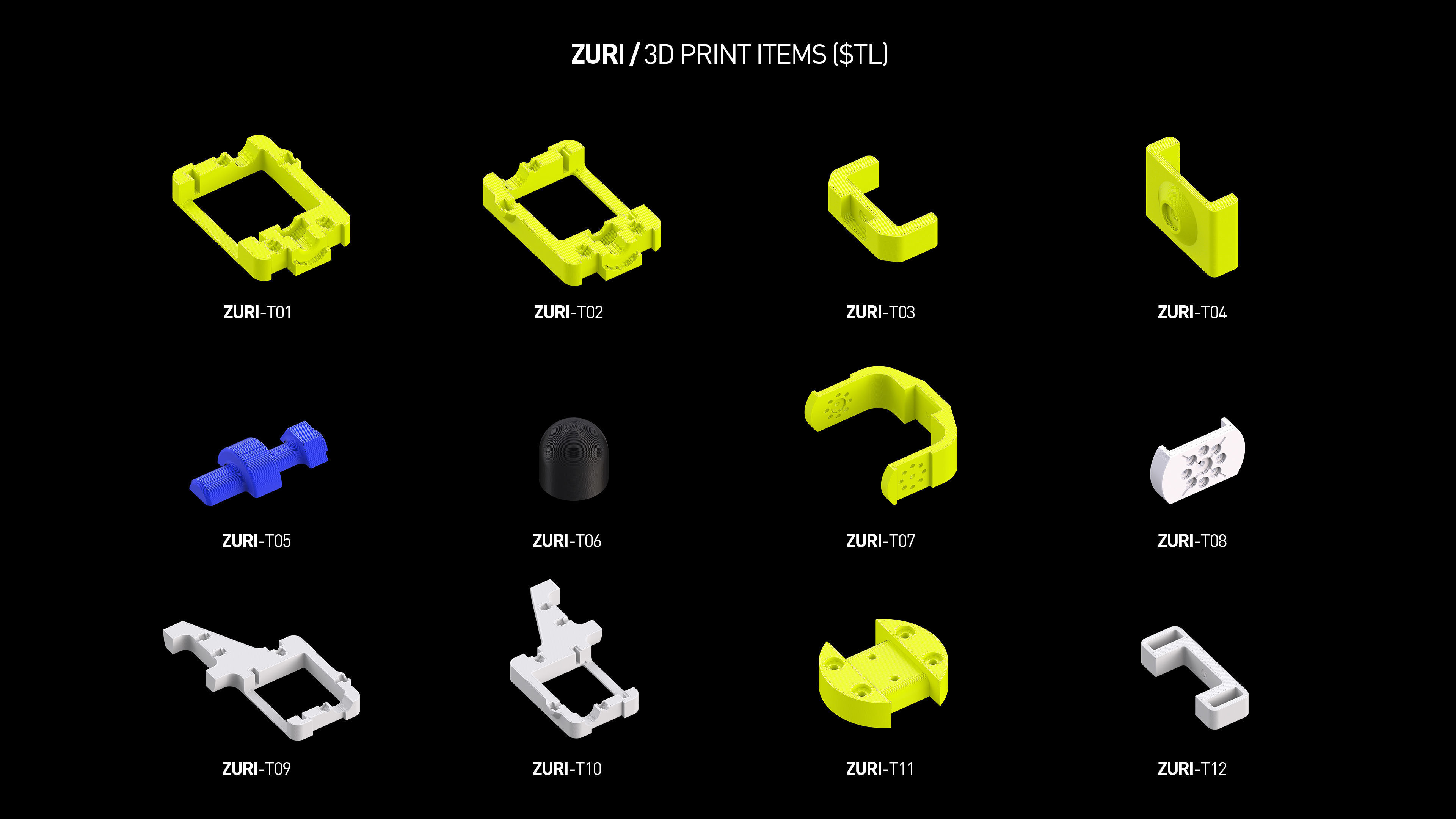 ZURI 03 - ROBOTER PLATFORM - 3D print model_5