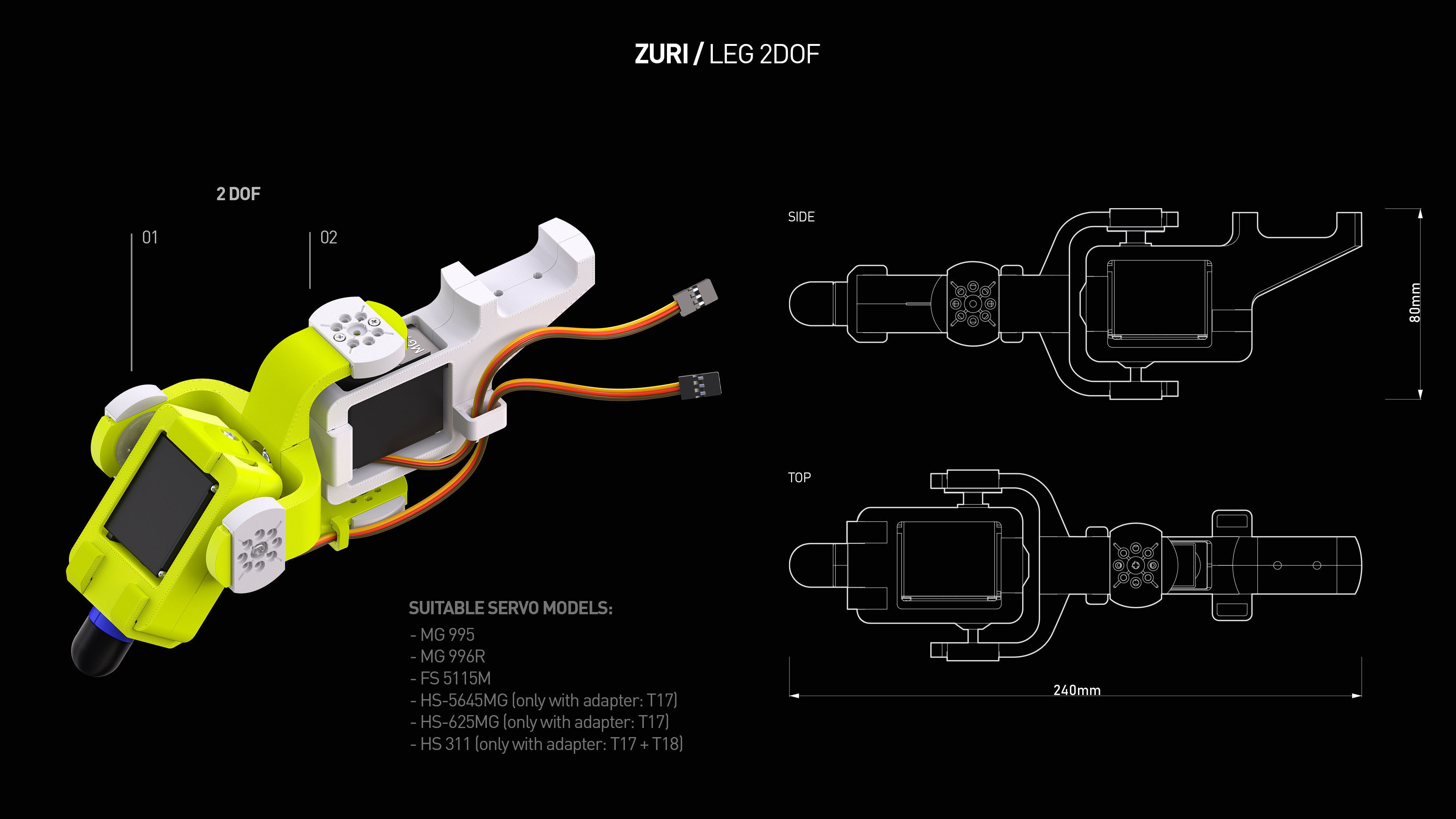 ZURI 03 - ROBOTER PLATFORM - 3D print model_17