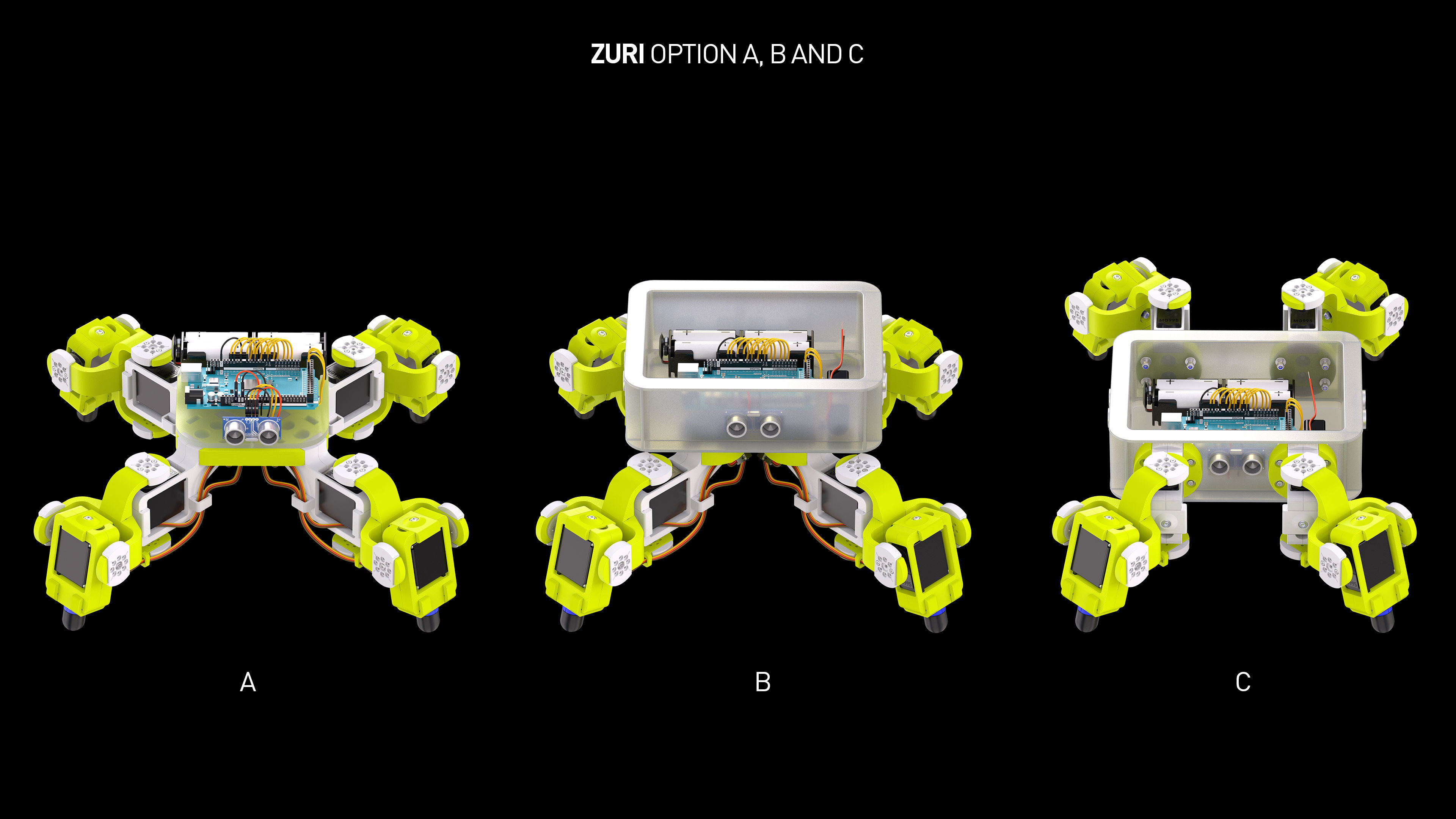 ZURI 03 - ROBOTER PLATFORM - 3D print model_26