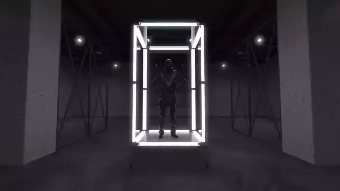 Transparent Booth Photo Opportunity 1 3D model