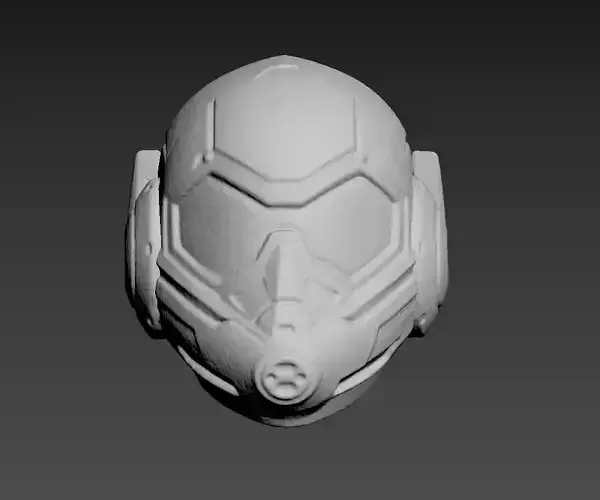 The Wasp helmet 3d scan
