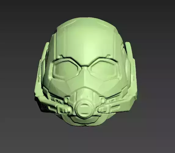 Ant-man helmet 3d scan 