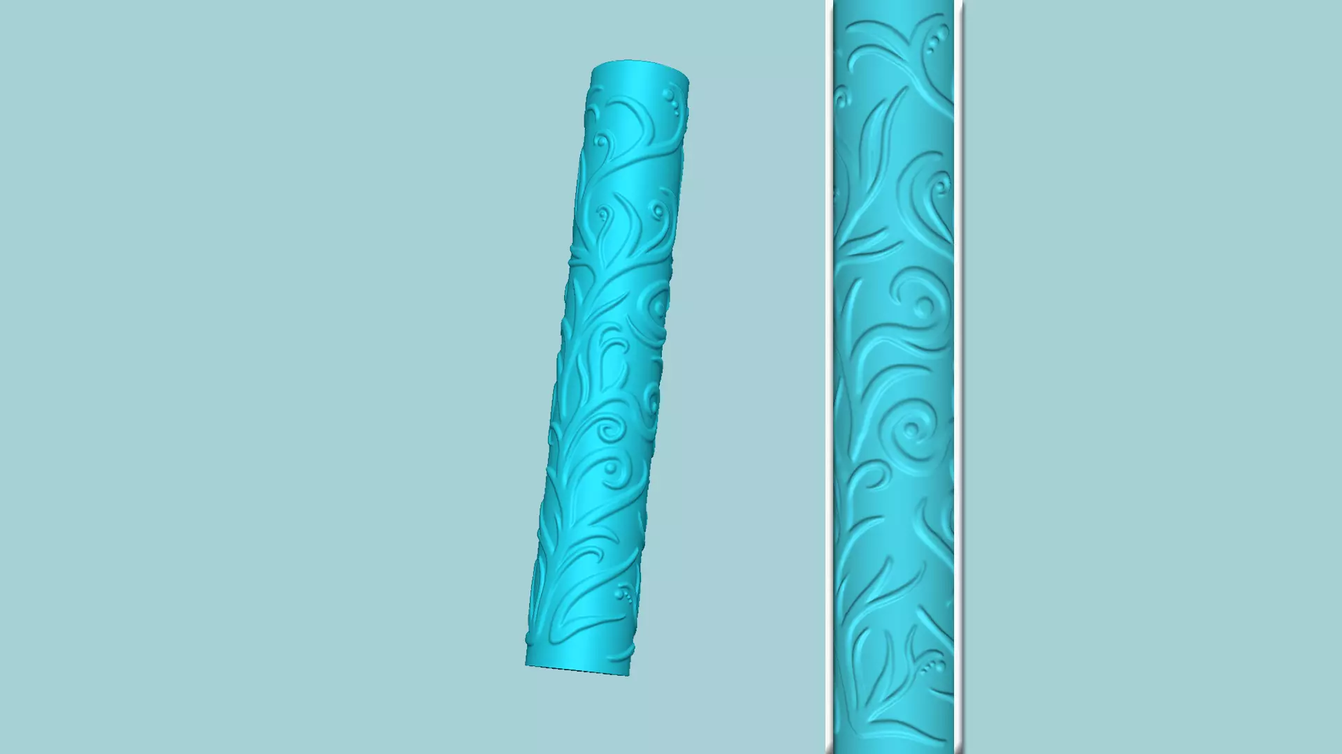 Texture Roll 23 - Fondant Decoration Maker 3D print model