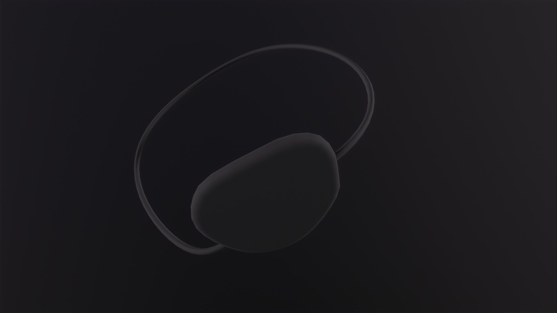 Eye Patch 3D Model Low-poly 3D model_3