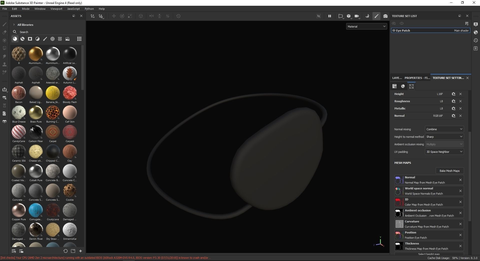 Eye Patch 3D Model Low-poly 3D model_7