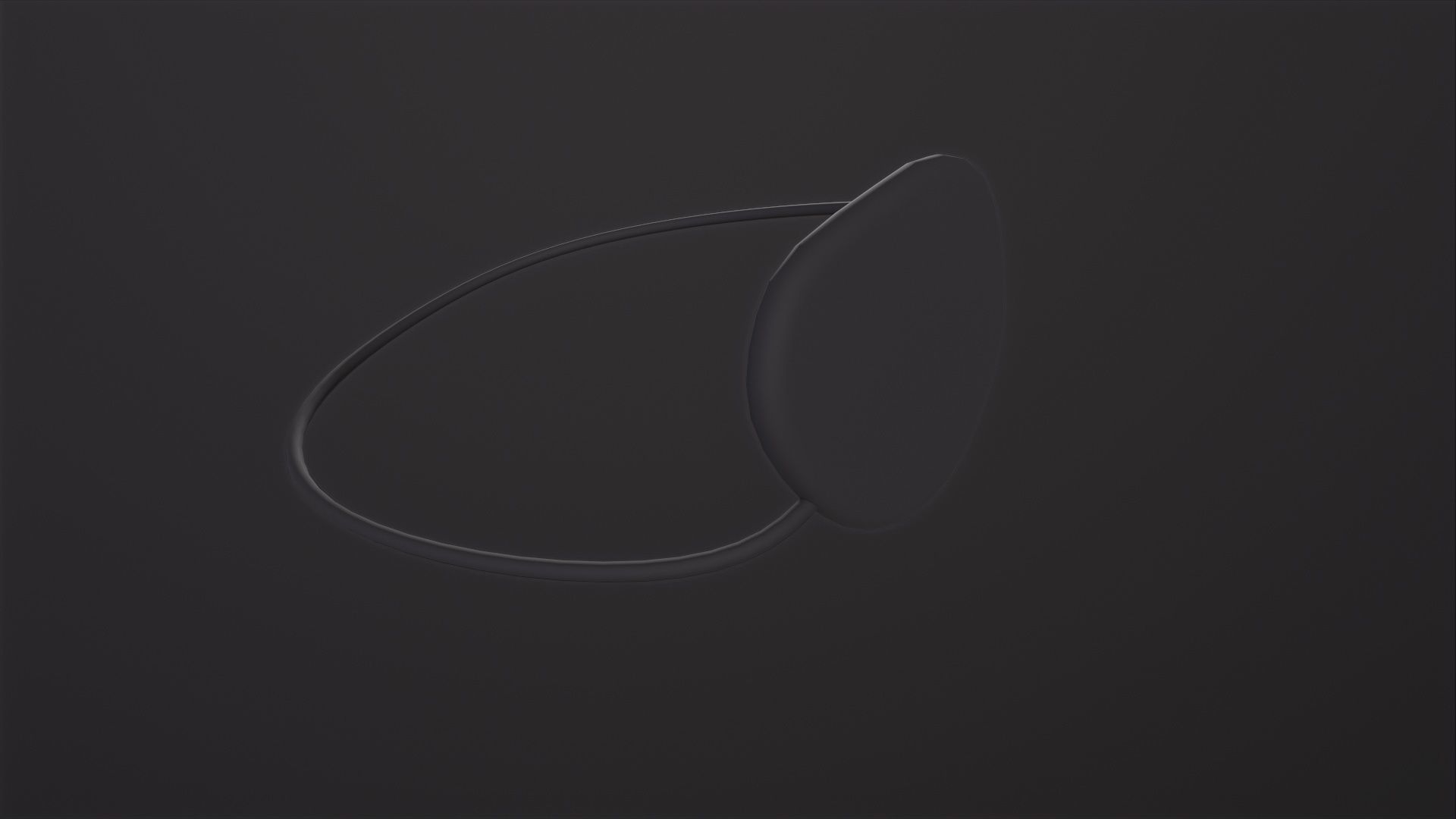 Eye Patch 3D Model Low-poly 3D model_6