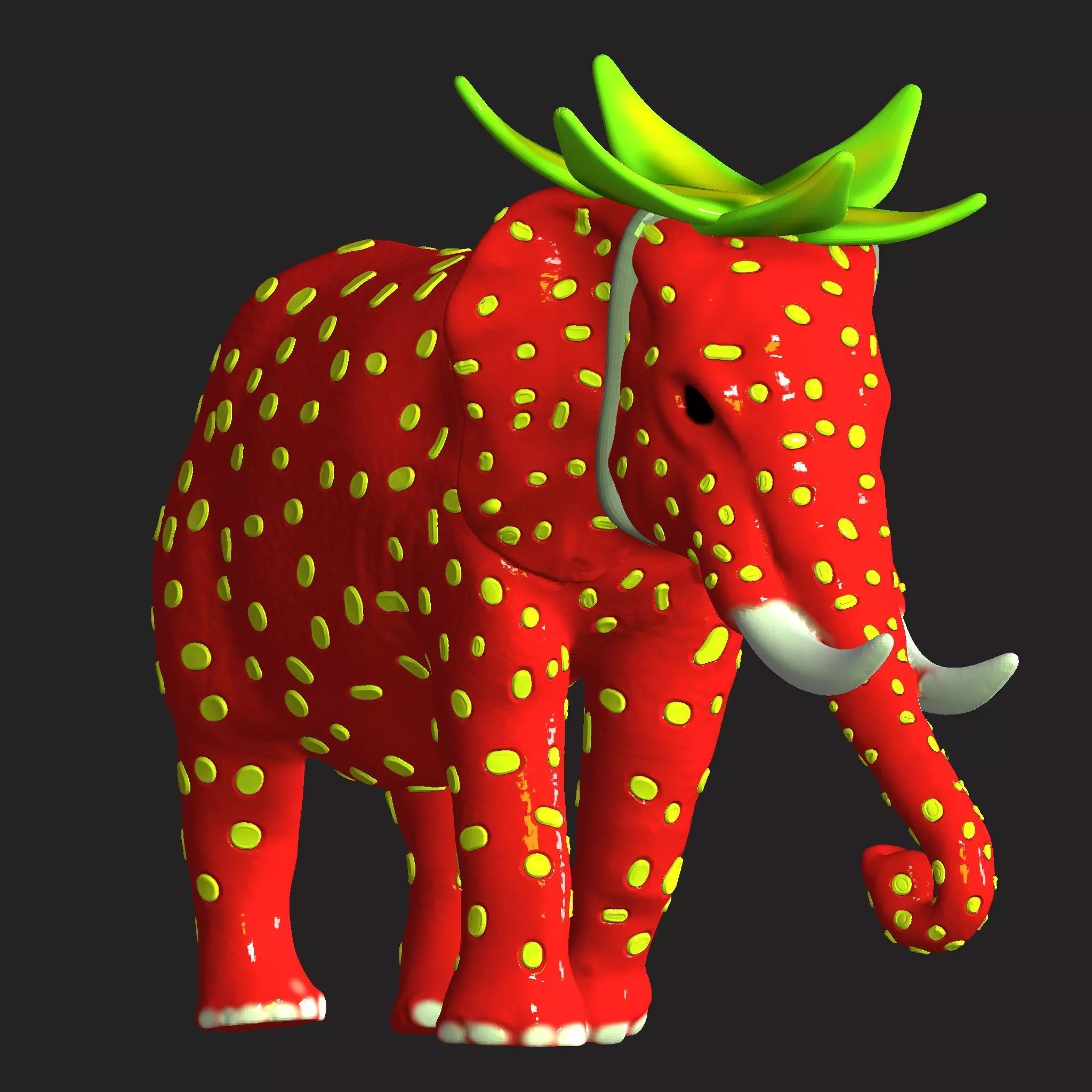 Manana De Fresa 3D print model_0