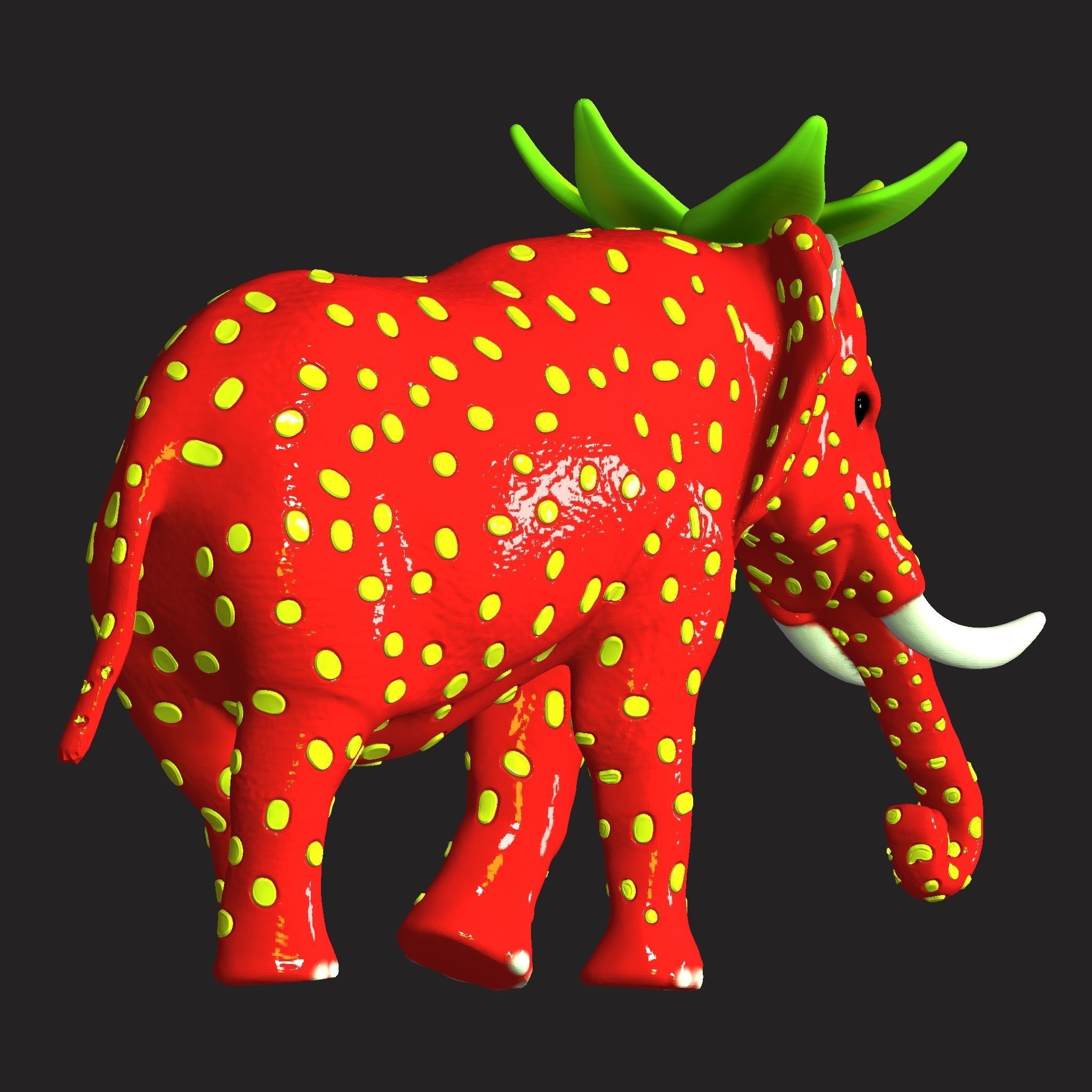 Manana De Fresa 3D print model_2