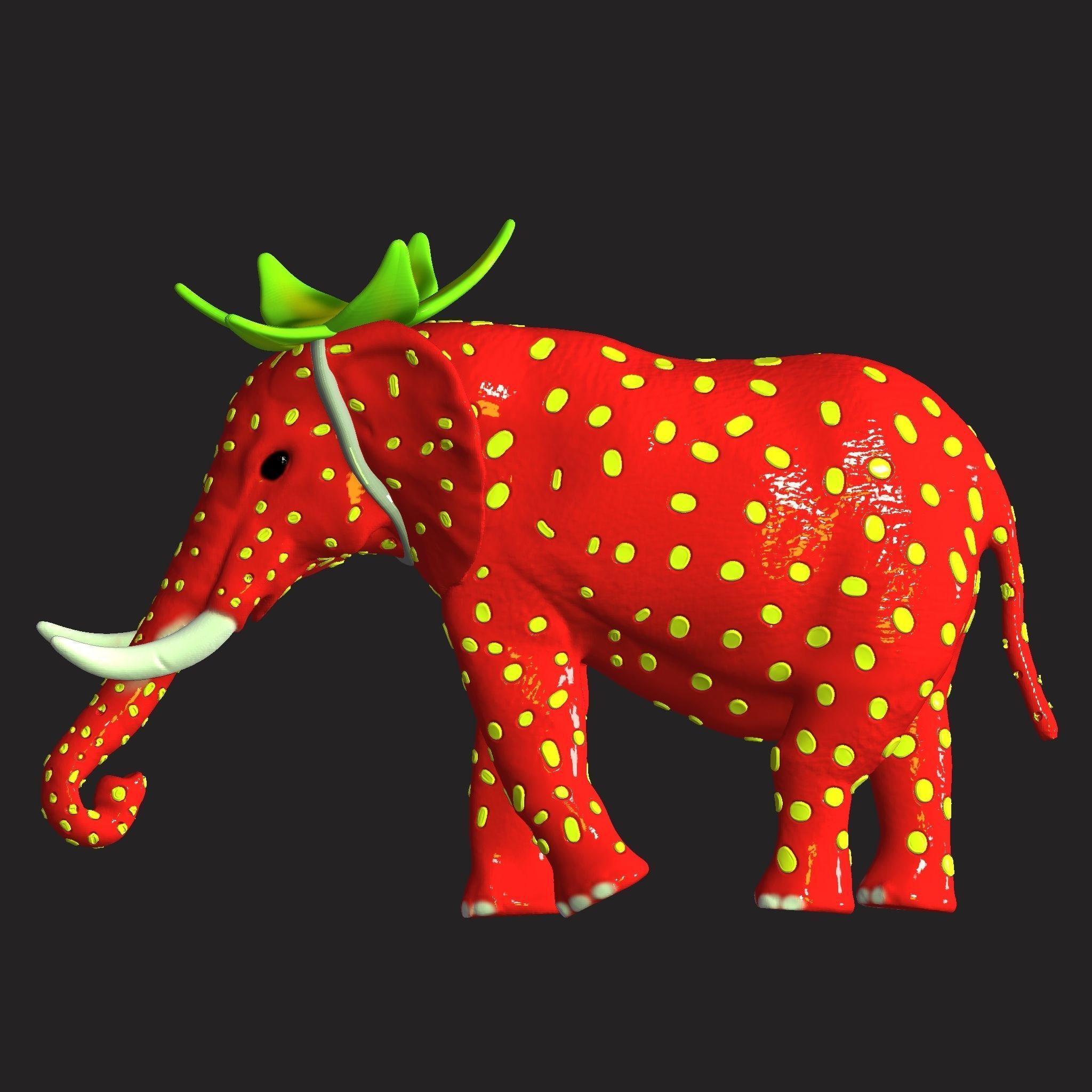 Manana De Fresa 3D print model_1