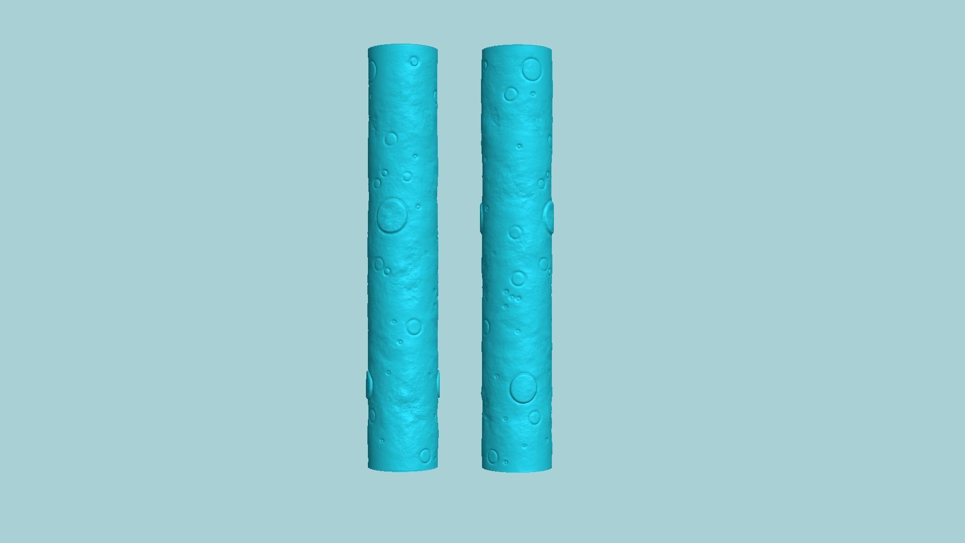 Texture Roll 33 - Moon Surface - Fondant Decoration Maker 3D print model_6
