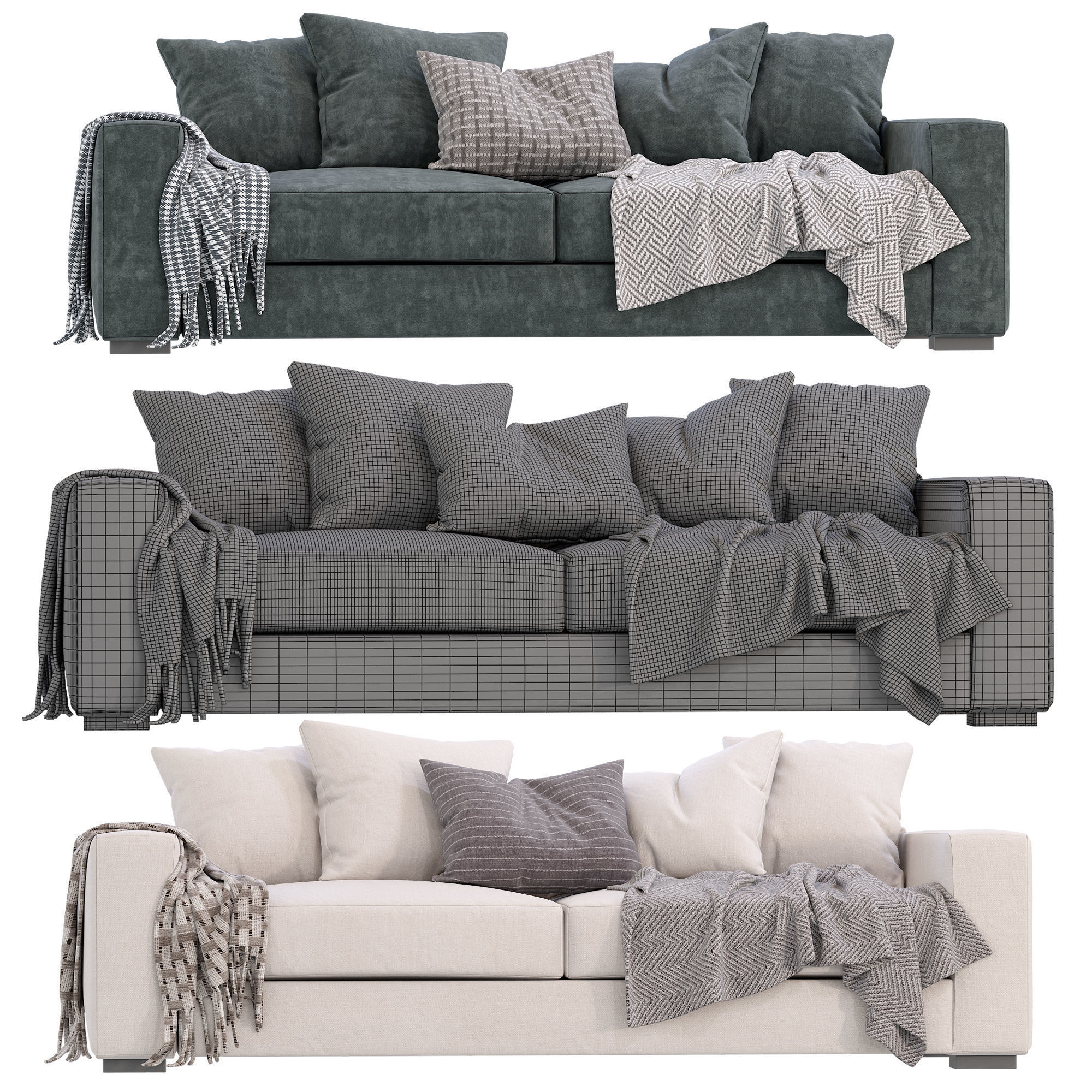 CENOVA SOFA By Boconcept 3D model_4