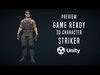 Striker Low-poly 3D model_2