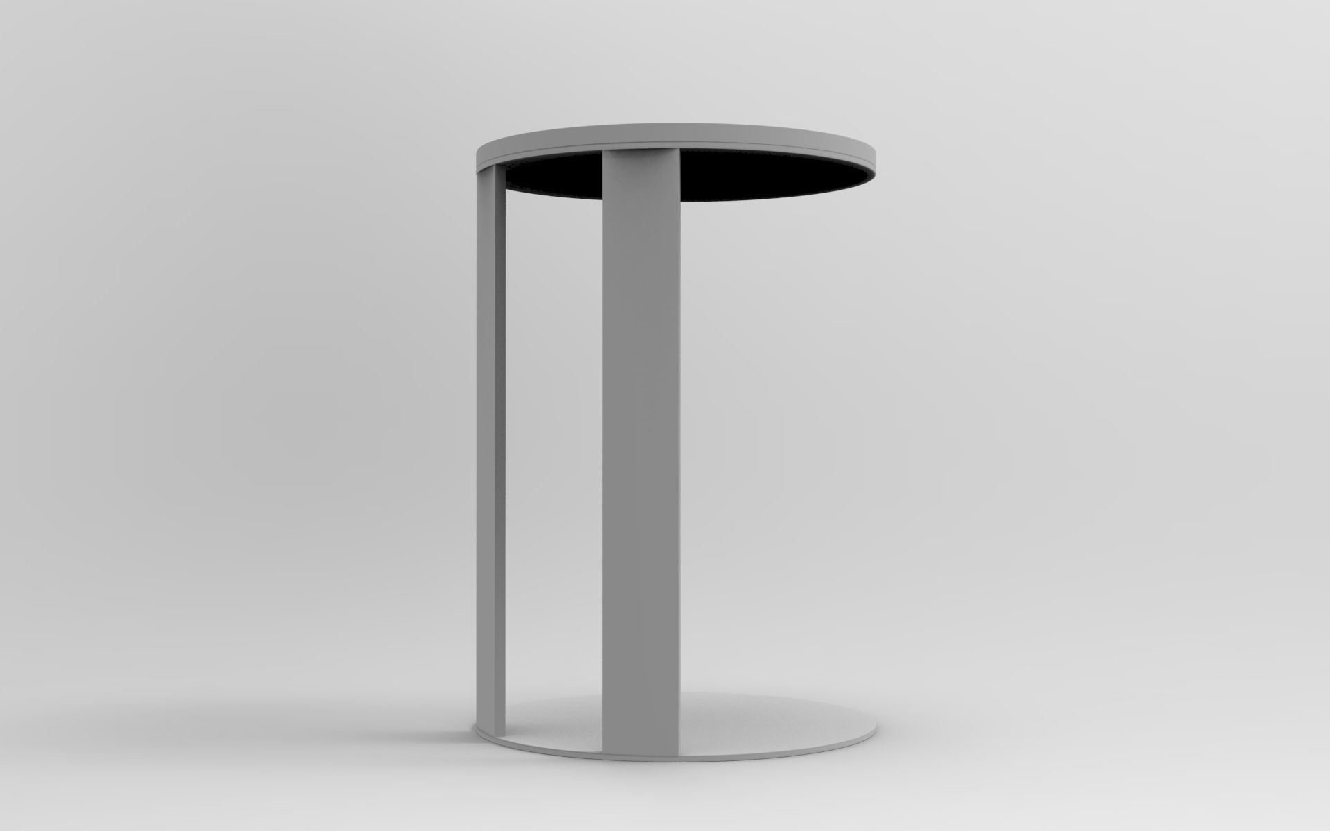Sardu Side Table Low-poly 3D model_8