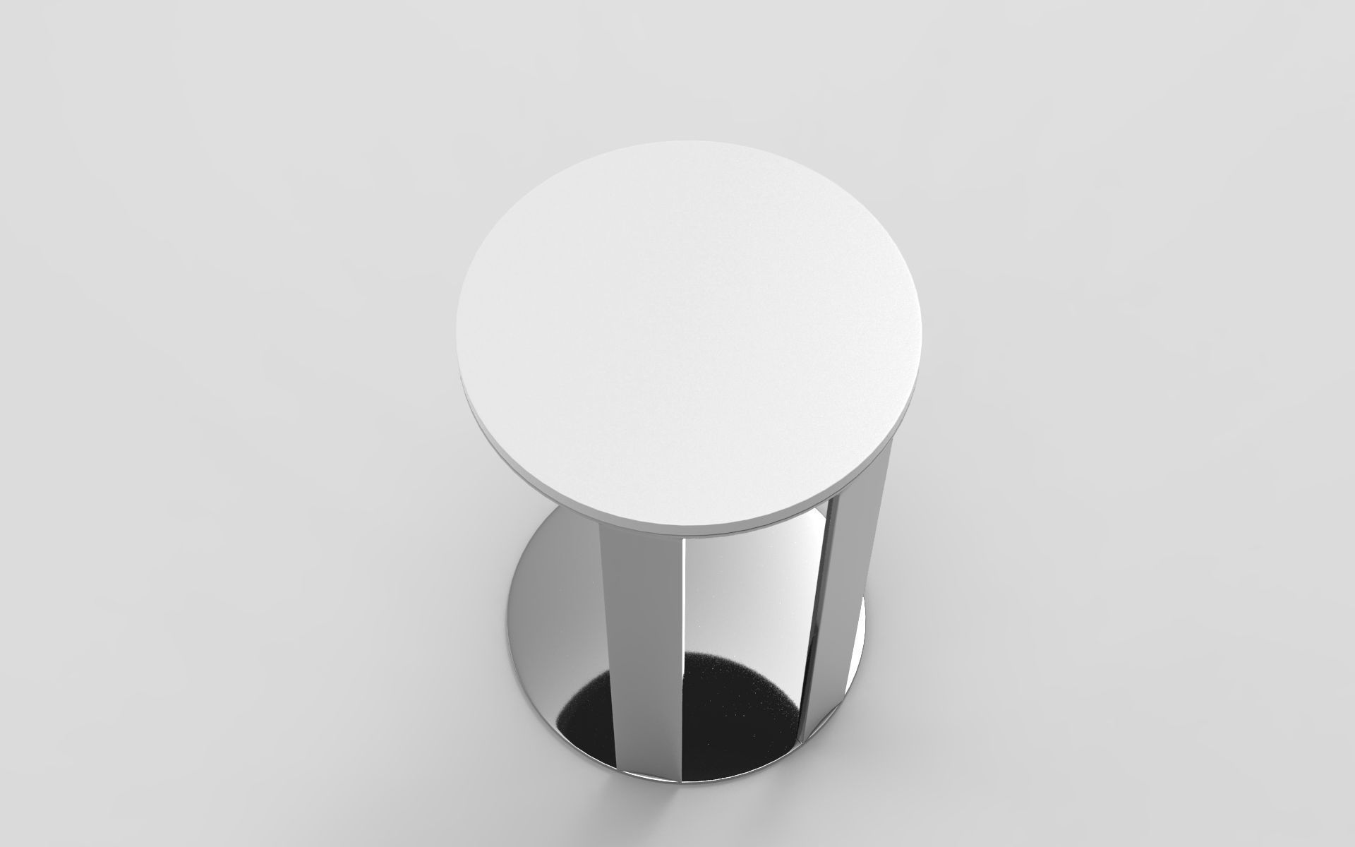 Sardu Side Table Low-poly 3D model_4