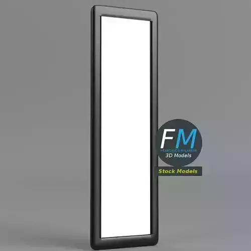 Wall mounted mirror