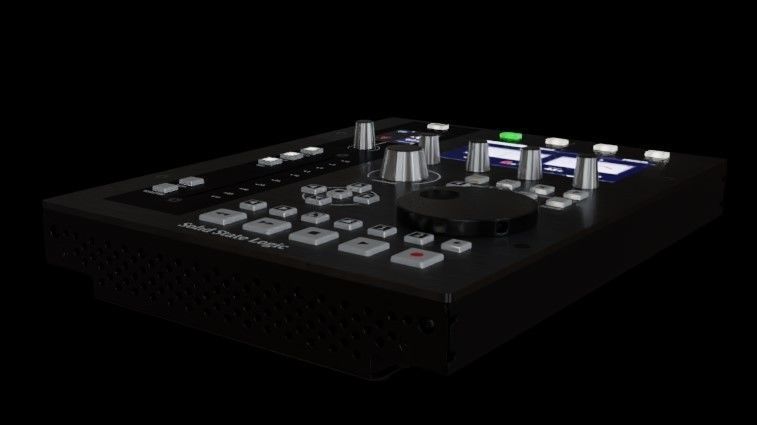 SolidStateLogic UF-1 Mixing Controller  3D model_2