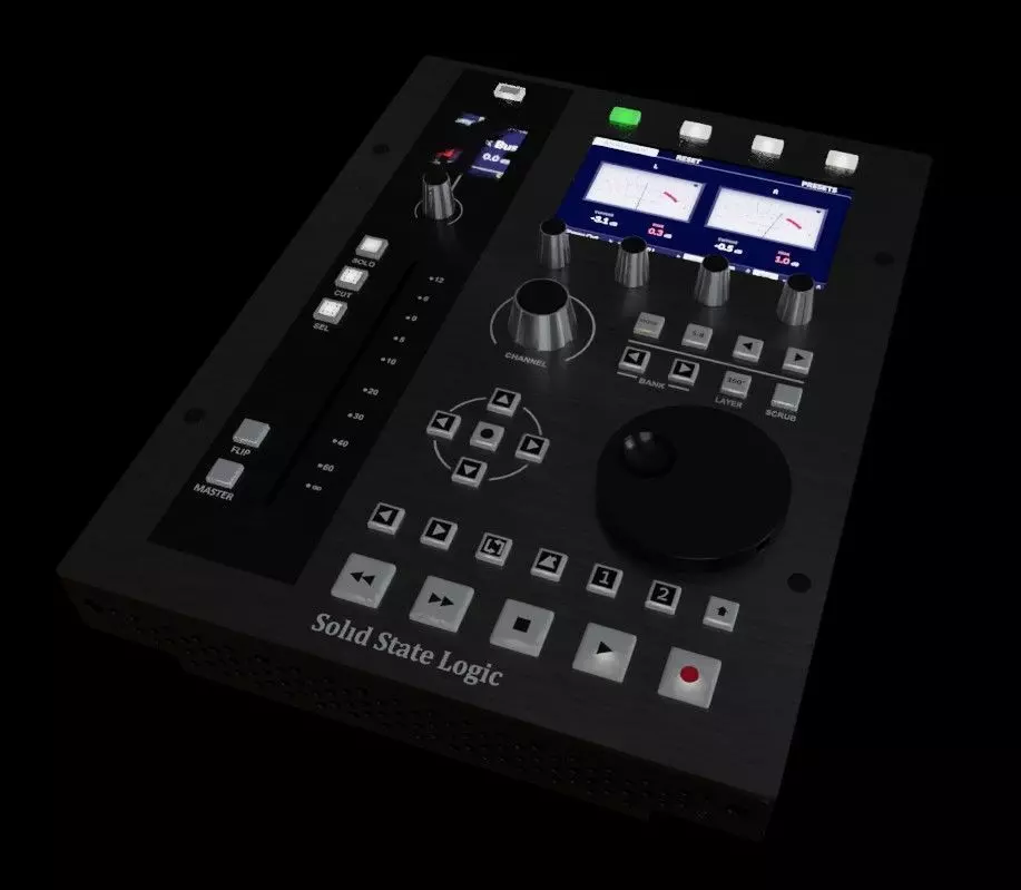 SolidStateLogic UF-1 Mixing Controller  3D model_0