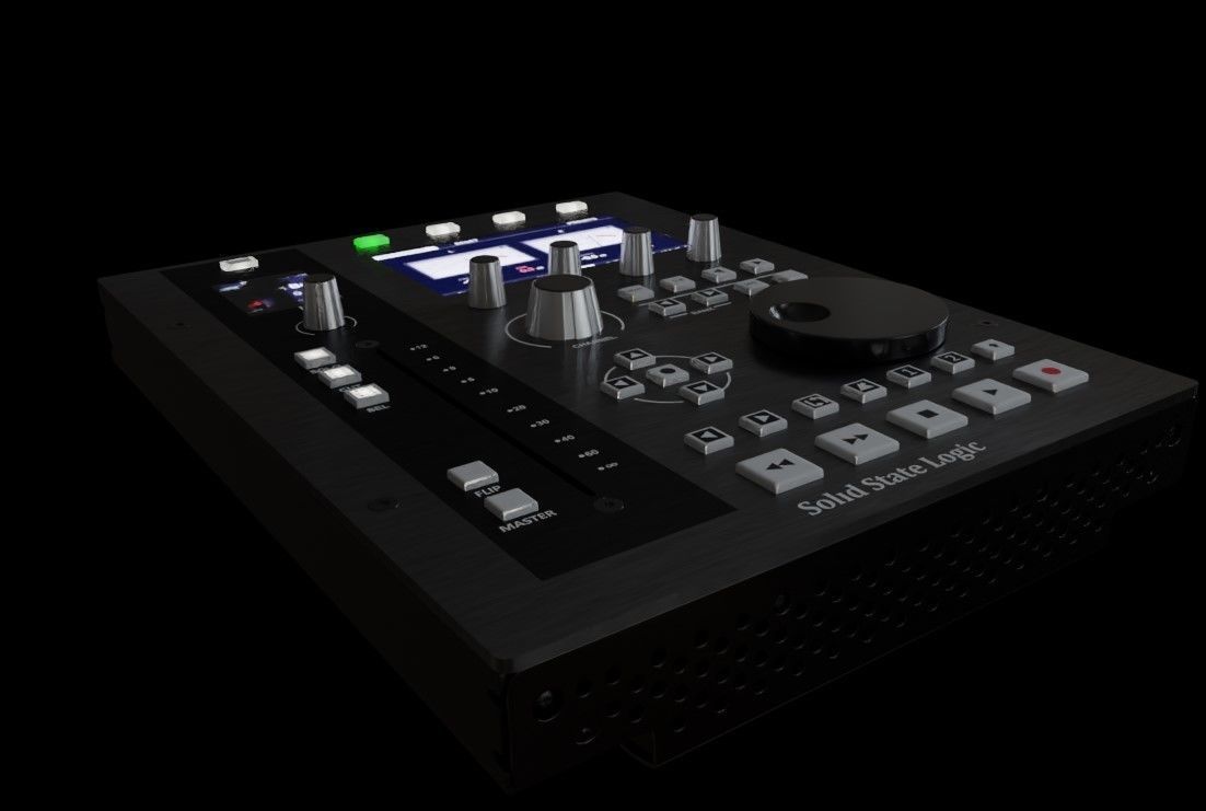 SolidStateLogic UF-1 Mixing Controller  3D model_1