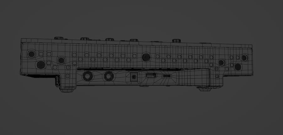SolidStateLogic UF-1 Mixing Controller  3D model_10