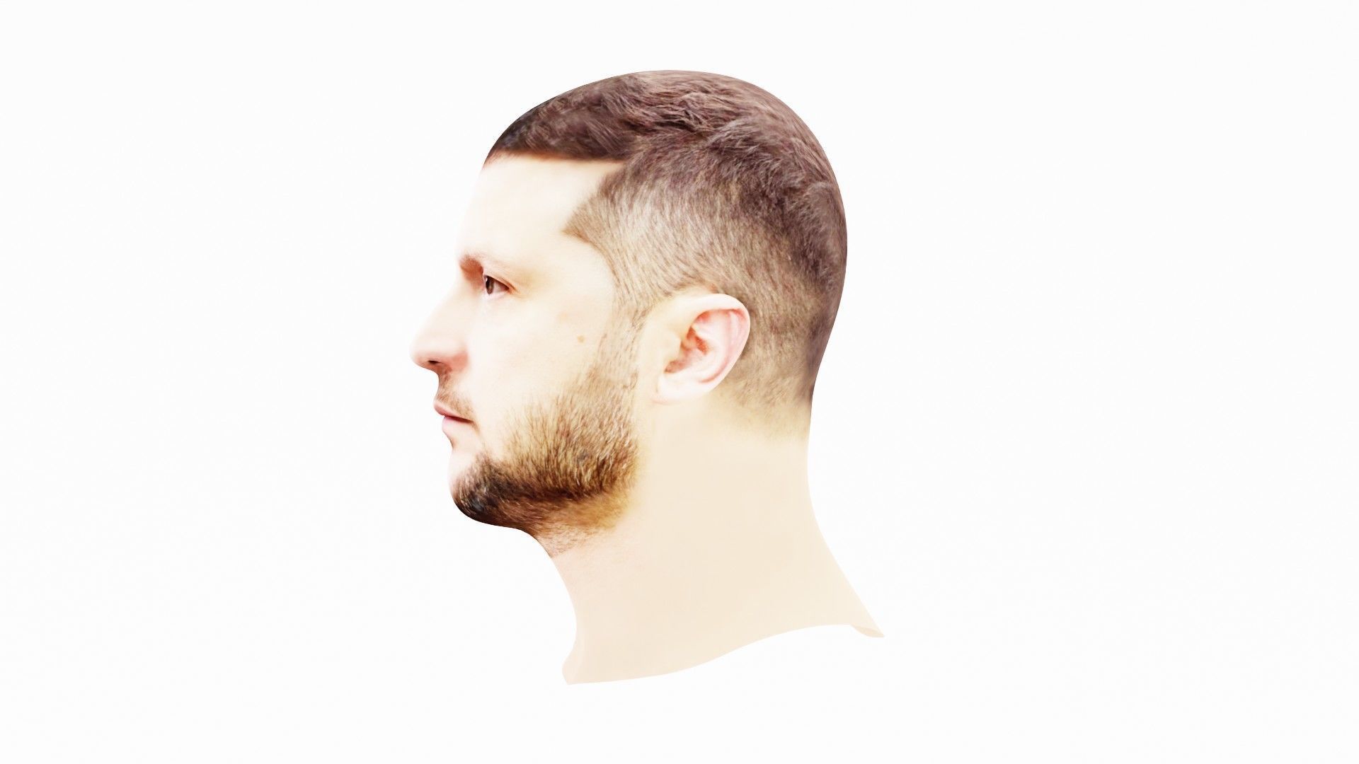 Volodymyr Zelensky 3D rigged scan model free download 3D model_5