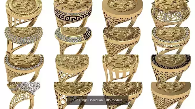 Lira Rings Collection 