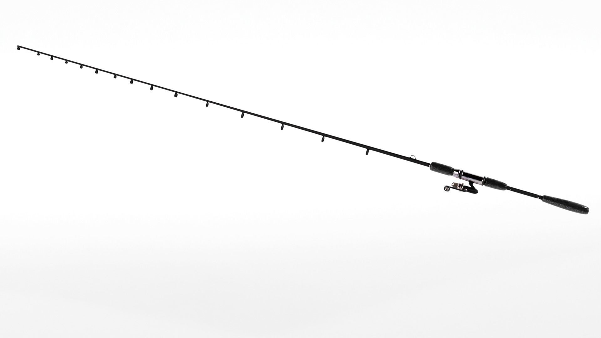 Animated Fishing Rods Low-poly 3D model_3