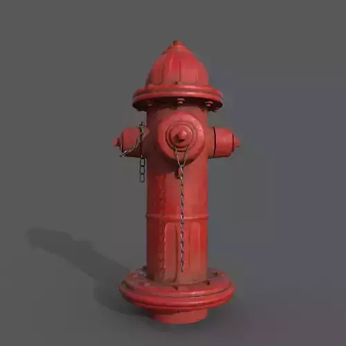 Damaged Fire Hydrant