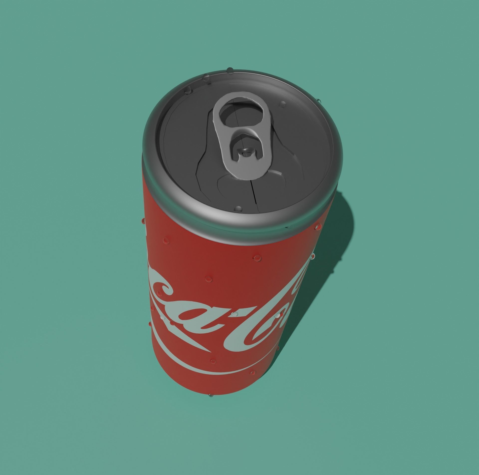 A can of Coke 3D model_1