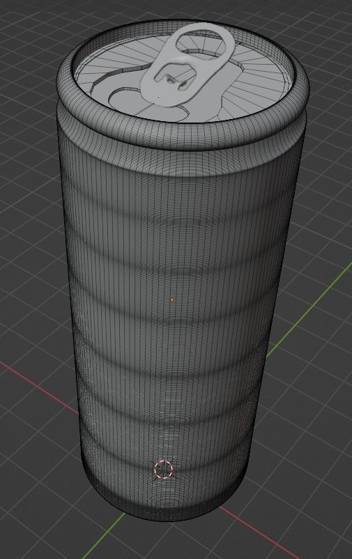 A can of Coke 3D model_2