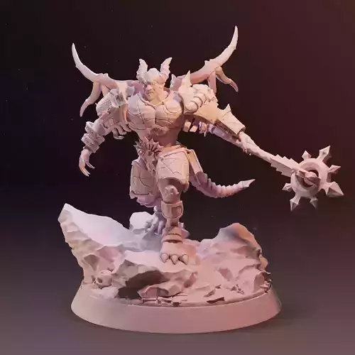 DEMONIC PRIMARCH OF WORDS - LORGAR - 3D Print