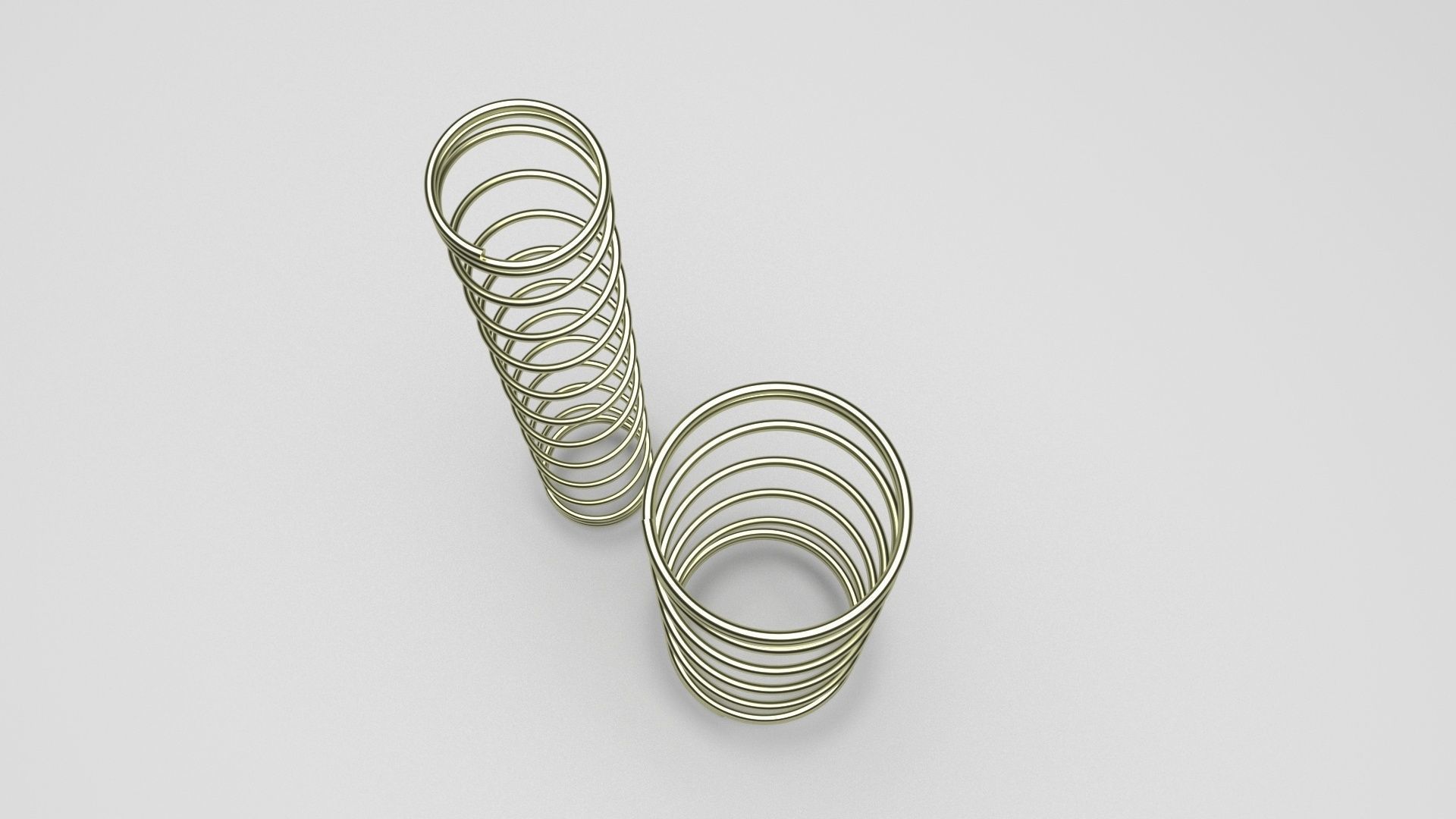 Golden Pen Springs 3D model_1