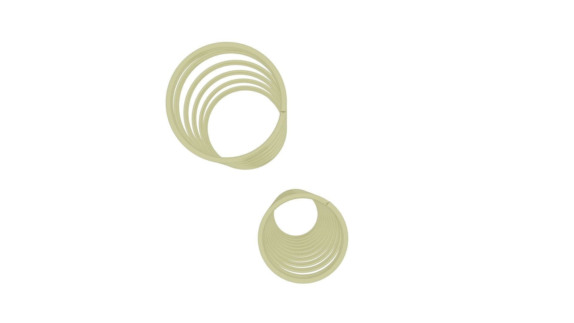 Golden Pen Springs 3D model_10