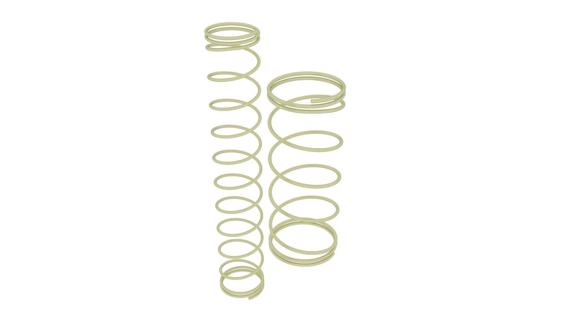 Golden Pen Springs 3D model_7