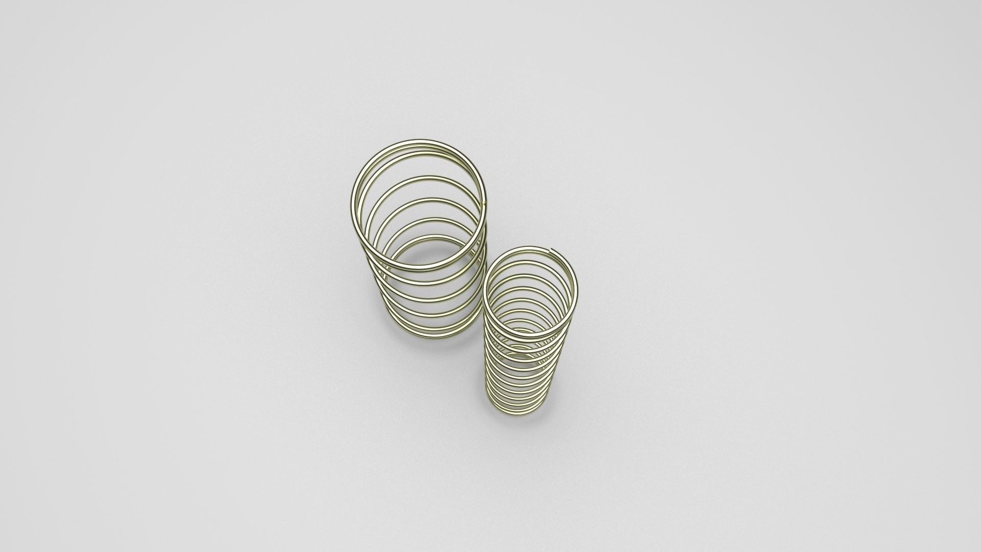 Golden Pen Springs 3D model_3