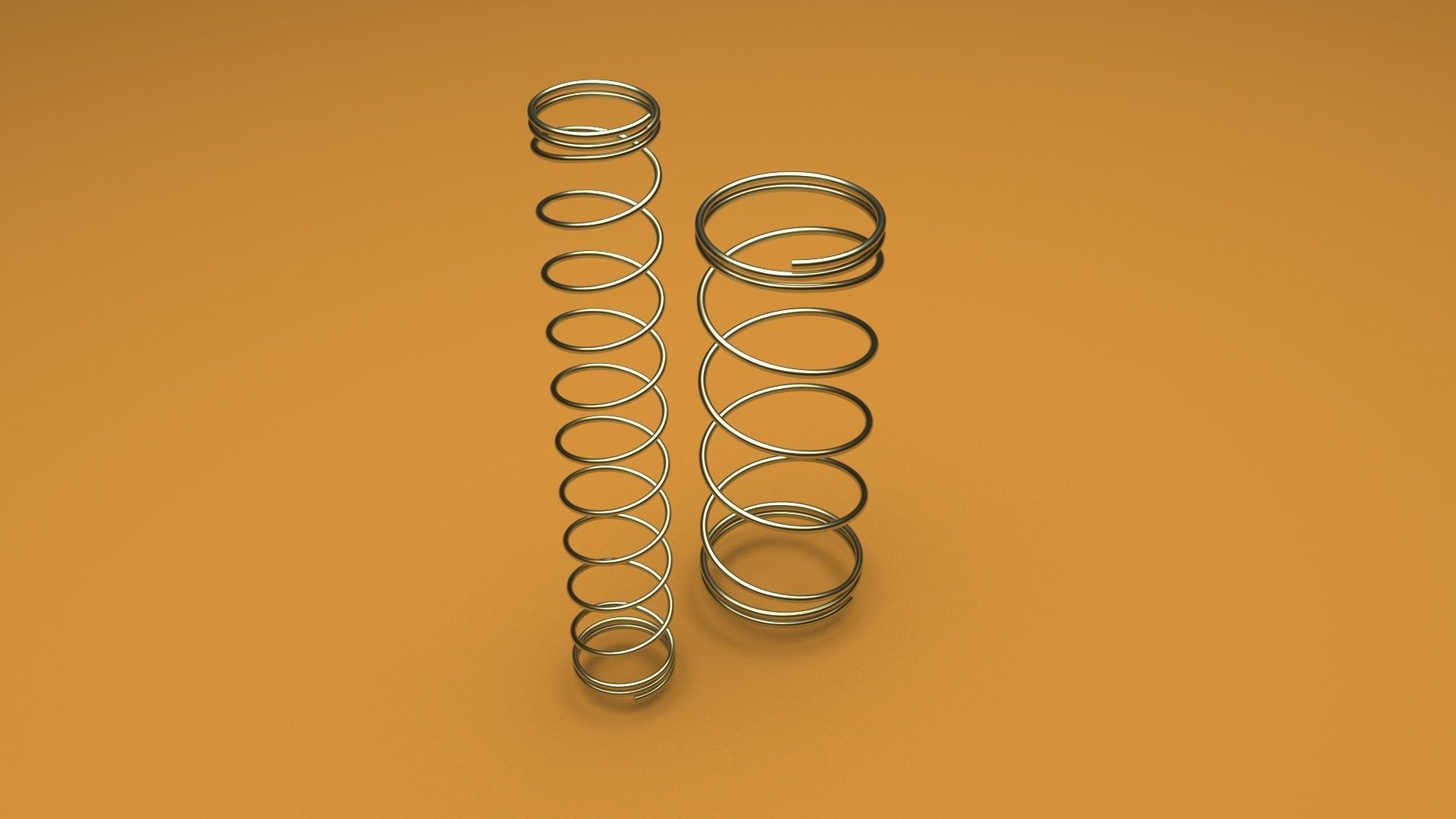 Golden Pen Springs 3D model_5